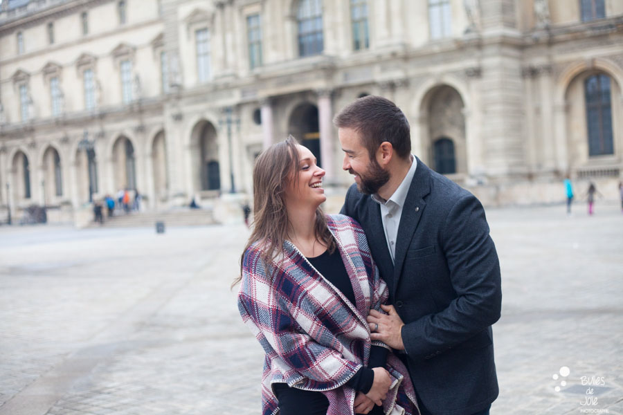 One year wedding anniversary captured by a professional  photographer in Paris: Stephanie from Bulles de Joie. More photos: 