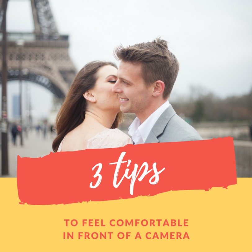 How to feel comfortable in front of the camera? 3 tips given by Bulles de Joie, photographer of Happy People in Paris.