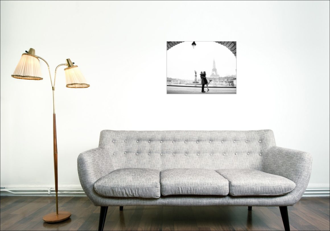 How to give life to your digital photos? Wall art print by Bulles de Joie, engagement photographer in Paris