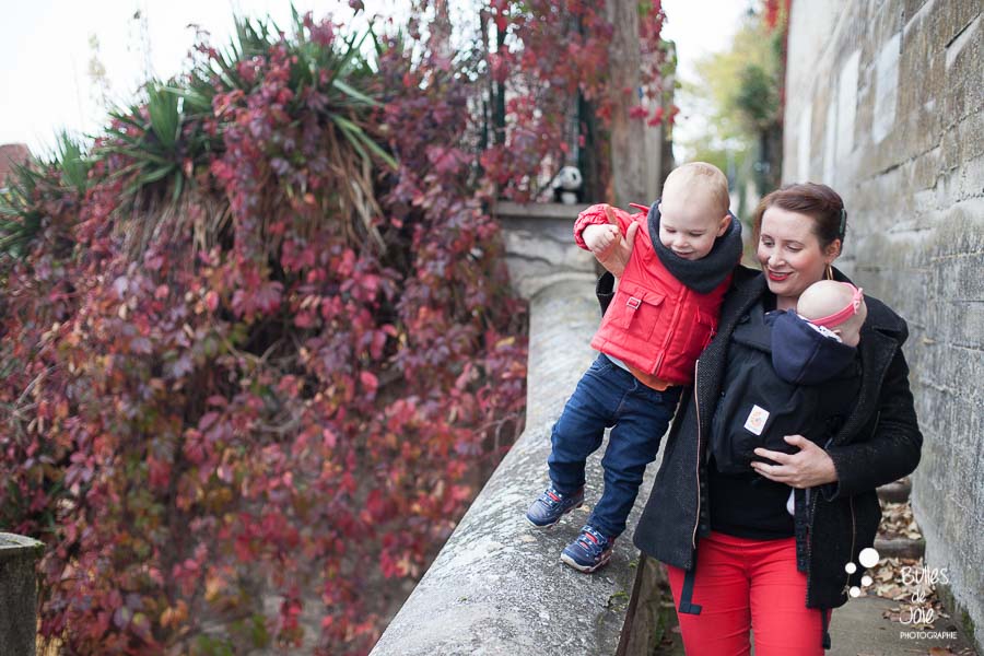 Séance photo en famille avec les jolies couleurs de l'Automne -Yvelines