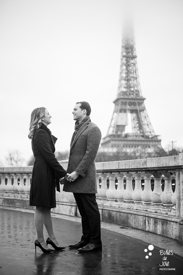 Romantic couple photoshoot in Paris