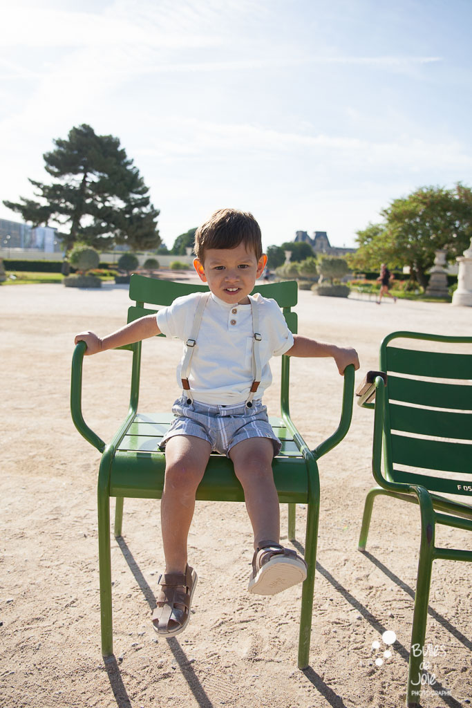 Solo portrait of children - Paris family photoshoot