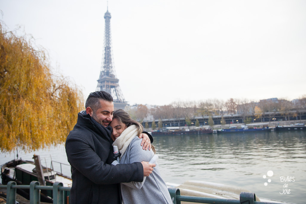 Couple photoshoot in Paris