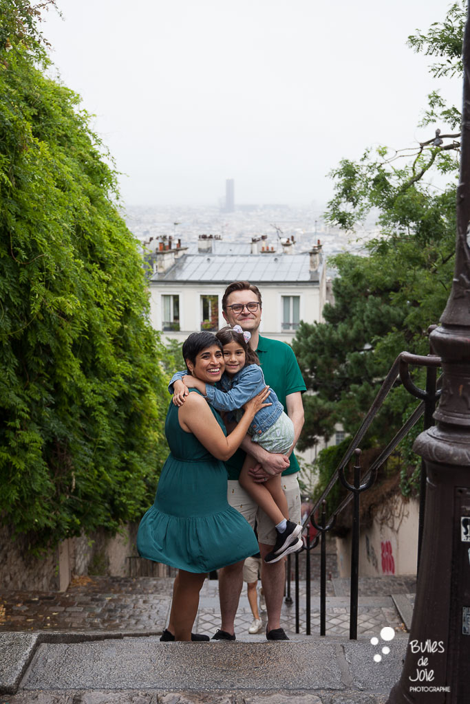 Family photoshoot Montmartre, Paris